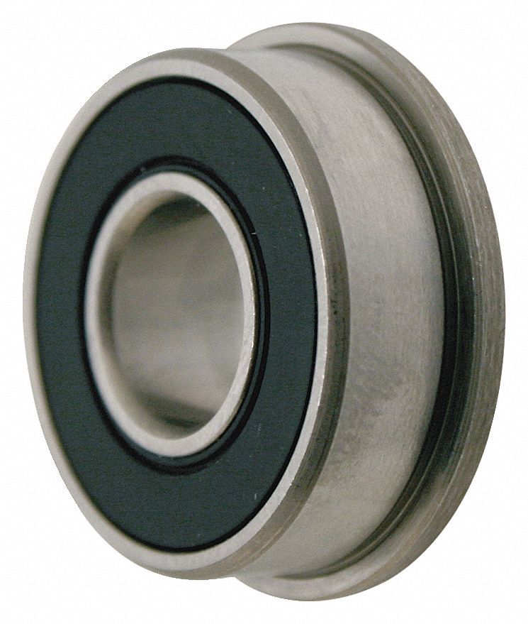 RADIAL BEARING,FLANGED,BORE 0.2500