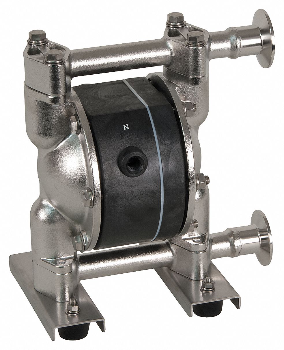POMPE,TRI-CLAMP 1 PO,14 GAL/MIN,HYTREL