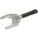 ADJUSTABLE WRENCH, CAST IRON, 10 1/2 IN HANDLE L, 10 1/2 IN, SMOOTH, ADJUSTABLE