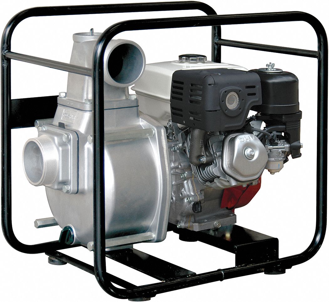 DAYTON ENGINE DRIVEN SEMI-TRASH PUMP,7 