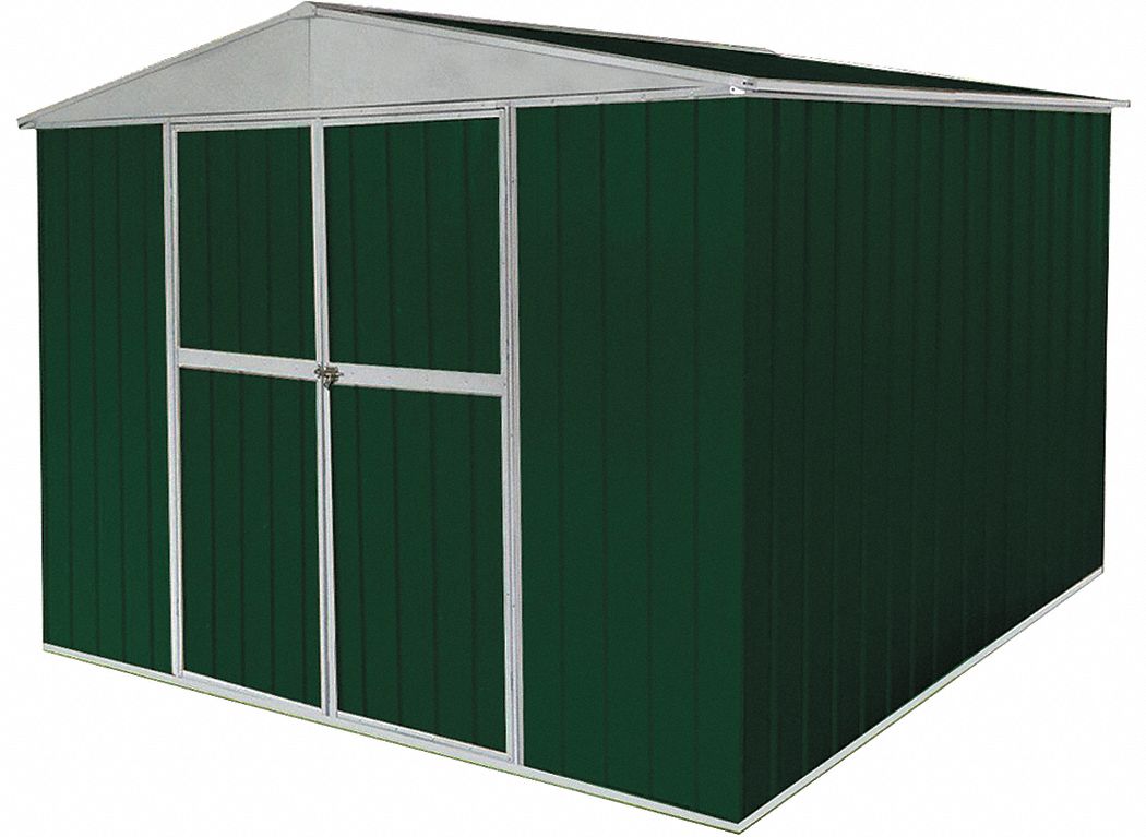 STORAGE SHED,A-ROOF,6FTX11FTX8FT,GR