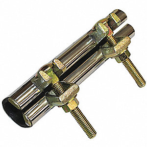 REPAIR CLAMP,TWO BOLT,1 IN,304 SS
