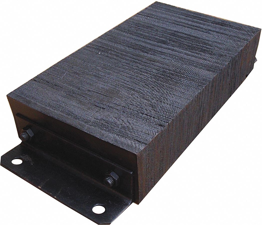 APPROVED VENDOR DOCK BUMPER,RUBBER,H 12 X D 41/2 X Dock Bumpers
