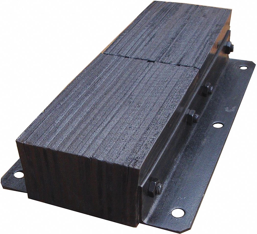 APPROVED VENDOR DOCK BUMPER,RUBBER,H 24 X D 41/2 X Dock Bumpers