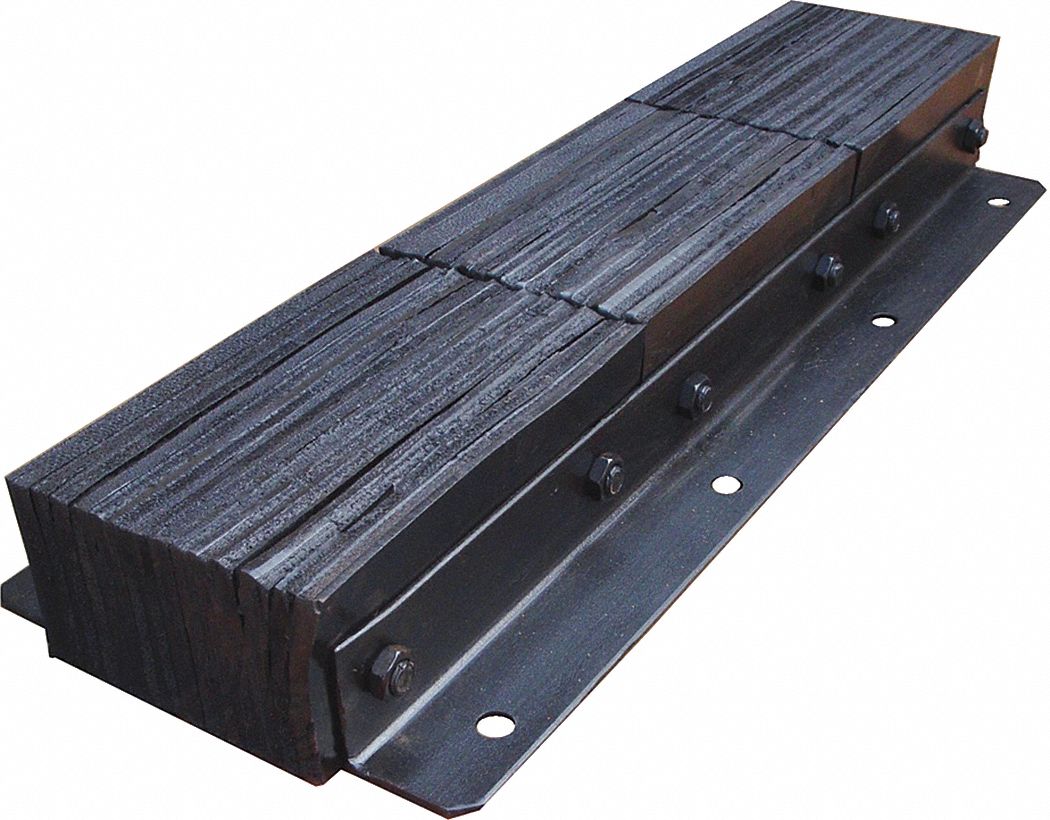 DOCK BUMPER,RUBBER,H 36 X D 4-1/2 X