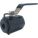 MANUAL TWO-WAY BALL VALVE: ½ IN, CARBON STEEL, STRAIGHT, FNPT X FNPT, TWO-PIECE