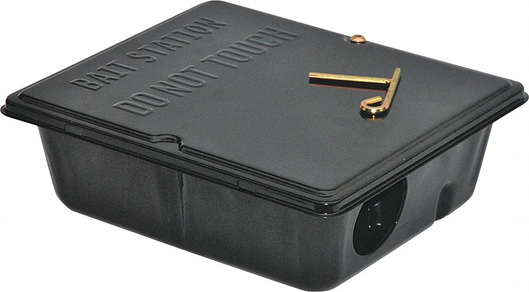 APPROVED VENDOR RAT/MOUSE BAIT STATION,TAMPER RESIS - Rodent Traps and Bait  Stations - GGM32J093