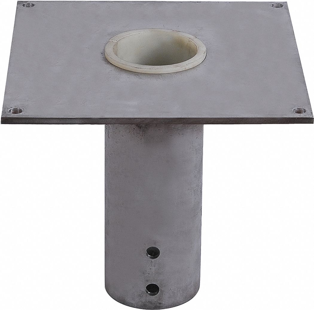 MOUNTING BASE,FLUSH MOUNT,1 T,GALVA