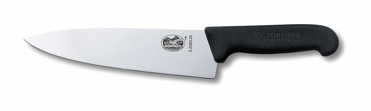 Cuchillo Chef de 12 Mango Nylon Negro Victorinox – ZONA CHEF