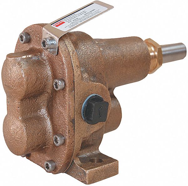 ROTARY GEAR PUMP HEAD, 1/4 IN., 1/4