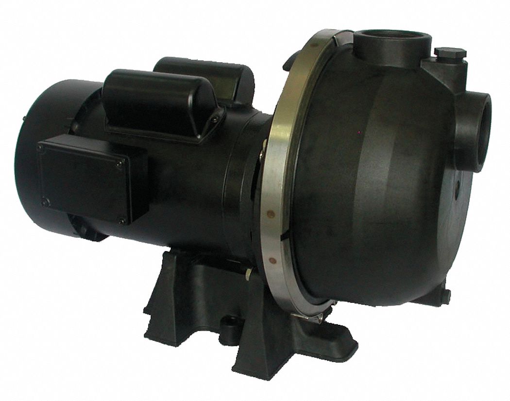 PUMP,CENTRIFUGAL,2 HP, 1 PH