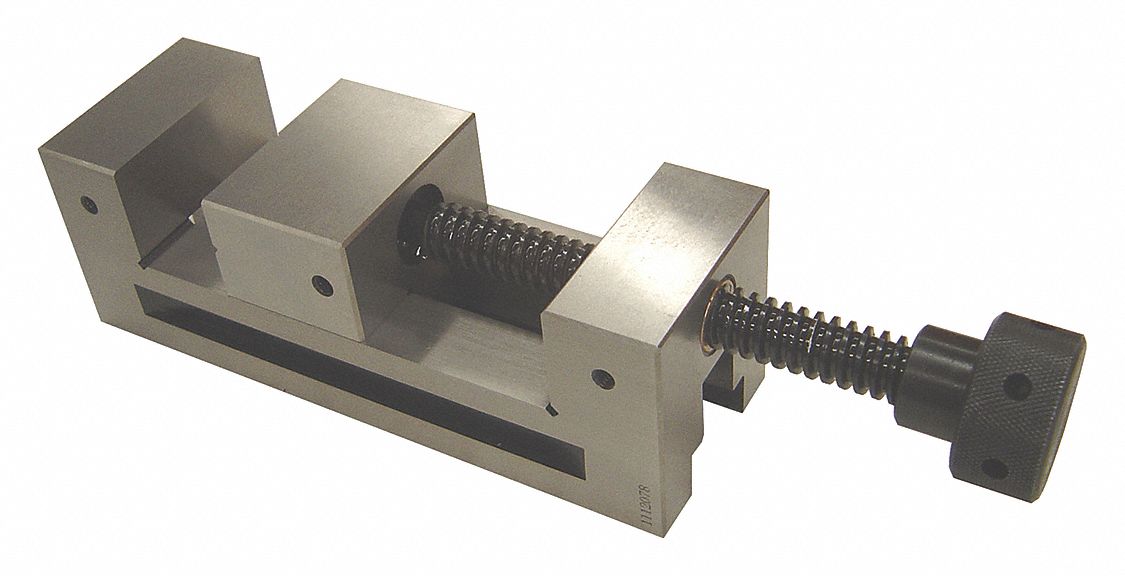 ÉTAU MACHINE PRÉCISION, POUR OUTILLEURS, 7 1/2X2 1/2 PO, BASE FIXE