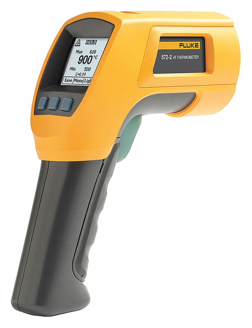 FLUKE Termómetro Infrarrojo LCD de Matriz de Puntos Dual 30° a 900