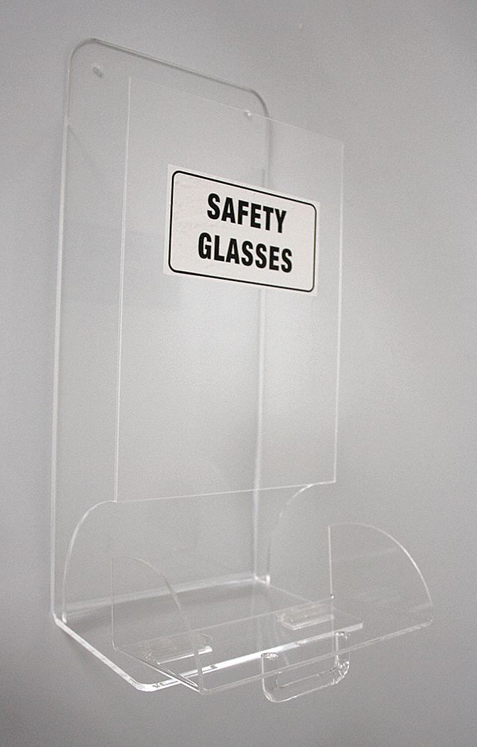 EYEWEAR DISPENSER, STACK-TOWER, 20 PAIRS, ACRYLIC, WALL/TABLETOP/CABINET, 8X18X 5½IN