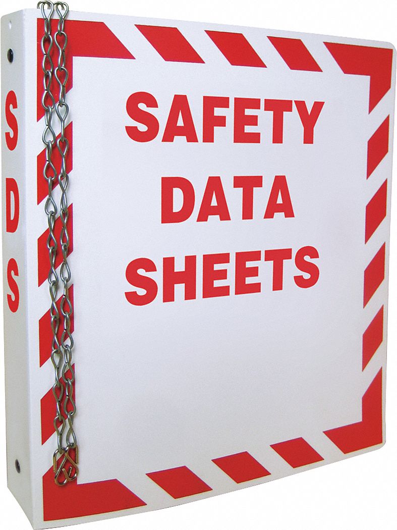 Grainger Approved Msds Binder Red On White Right To Understand Stations And Binders Ggs33h543 33h543 Grainger Canada