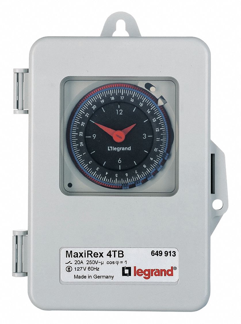 Interruptor horario discount programable analógico legrand