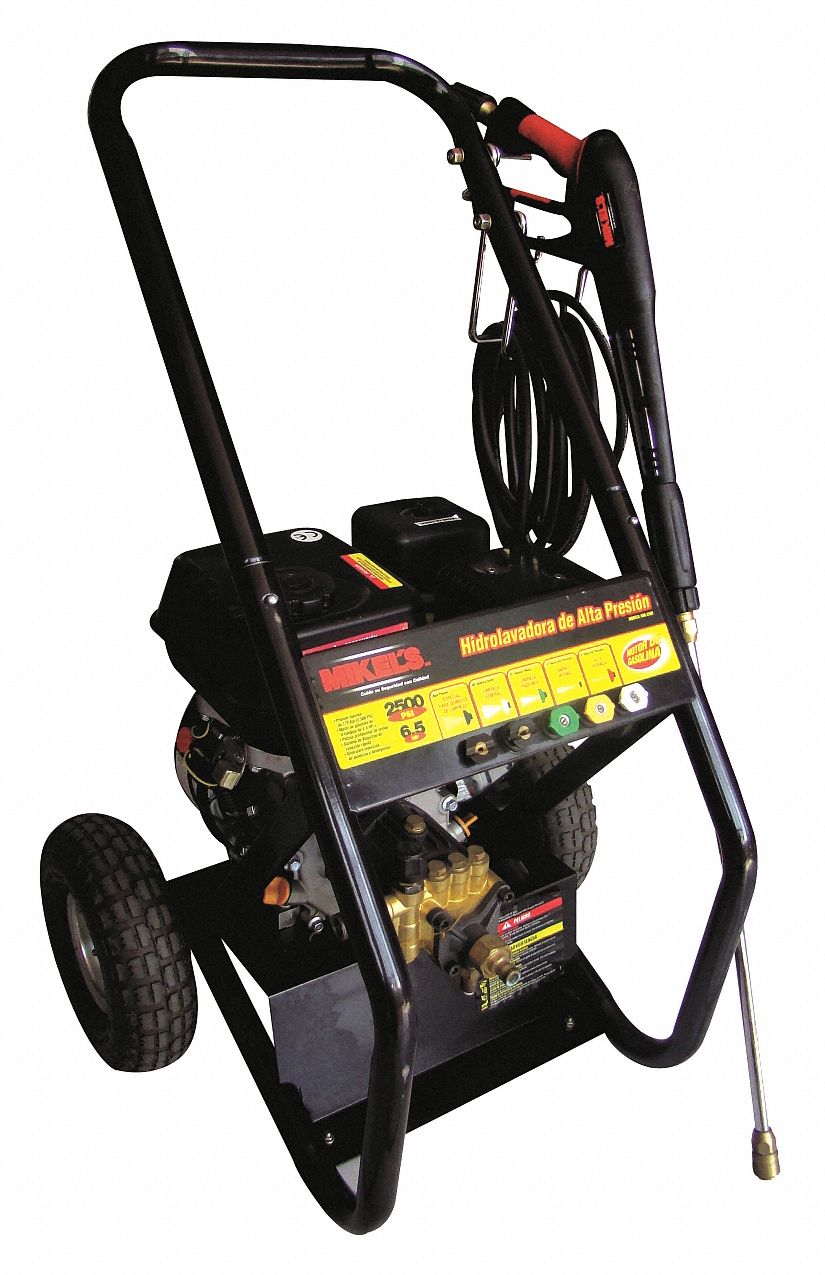 Trabajo Medio (2000 a 2799 psi), 2500 psi, Gas, Fría, Carretilla, 2.9 gpm, Sí