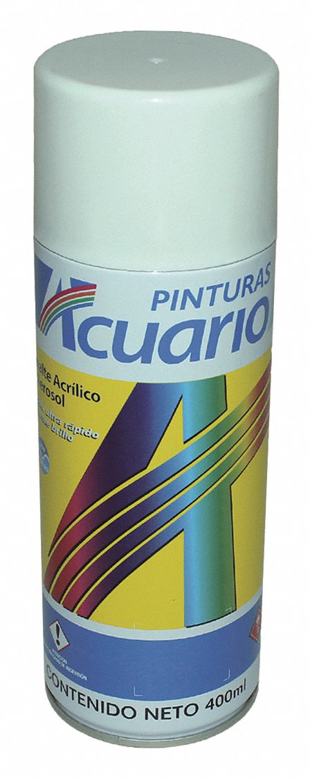 Pintura en Aerosol para plastico blanco brillante 340g envio gratis :  .com.mx: Herramientas y Mejoras del Hogar