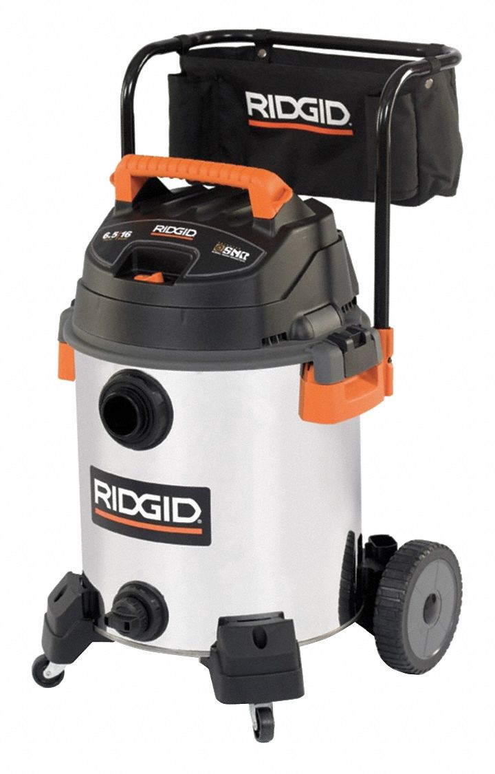 RIDGID Aspiradora para Seco/Húmedo HP Pico 6.5, 12 Amperes, Cartucho Tipo de Filtro - Aspiradoras Mojado / - | WD1956M - Grainger México