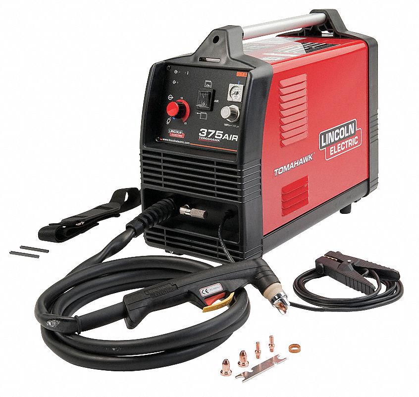 LINCOLN ELECTRIC, Tomahawk 375 Air, 25 A, Plasma Cutter with BuiltIn