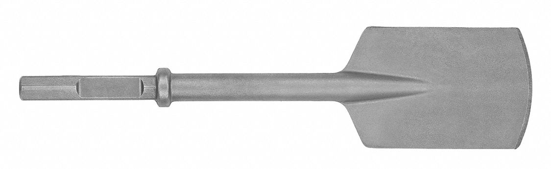 Cincel de albañil, octogonal, 350x26mm, vástago ø 18 mm