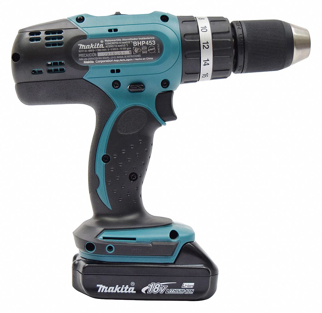 Rotomartillo Inalámbrico, 18.0, Propósito General, 1/2", 1/2", 1-7/16", 2