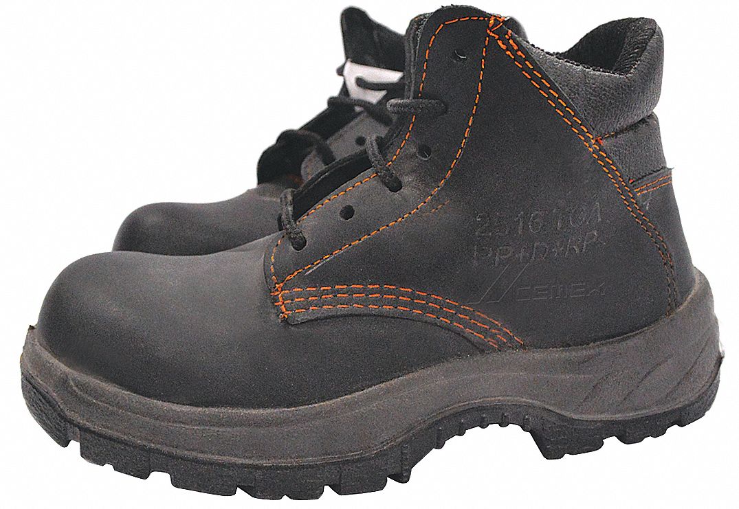 DURAMAX Zapato Industrial con puntera de Policarbonato Negro Talla