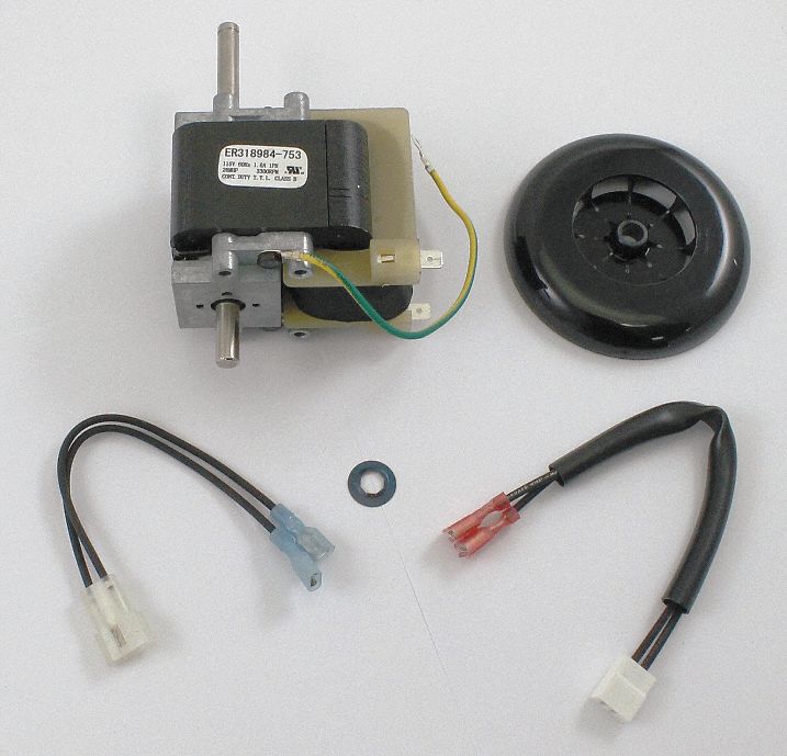 Vent Motor with Cooling Blade: Fits Carrier Brand