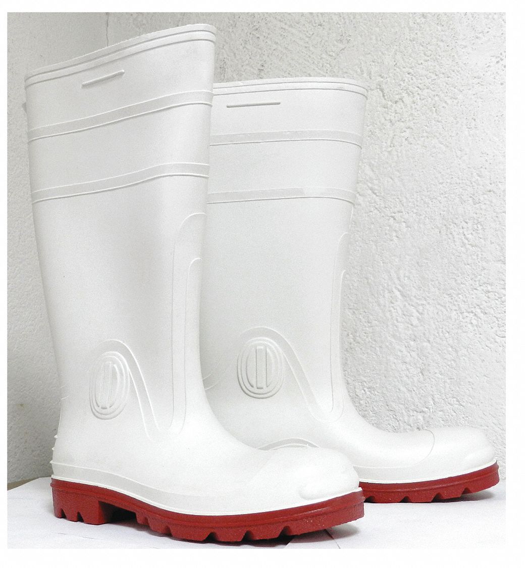 JOMART Bota Sanitaria de PVC Hombre Talla 27 Blanco Botas de