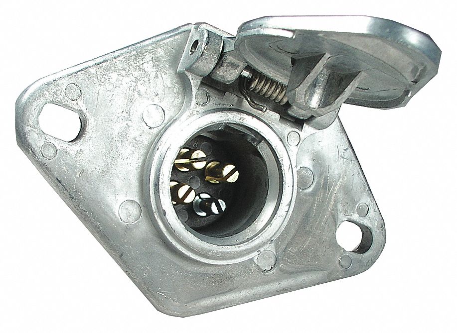 4-POLE HEAVY DUTY SOCKET TRAILER CONNECTOR