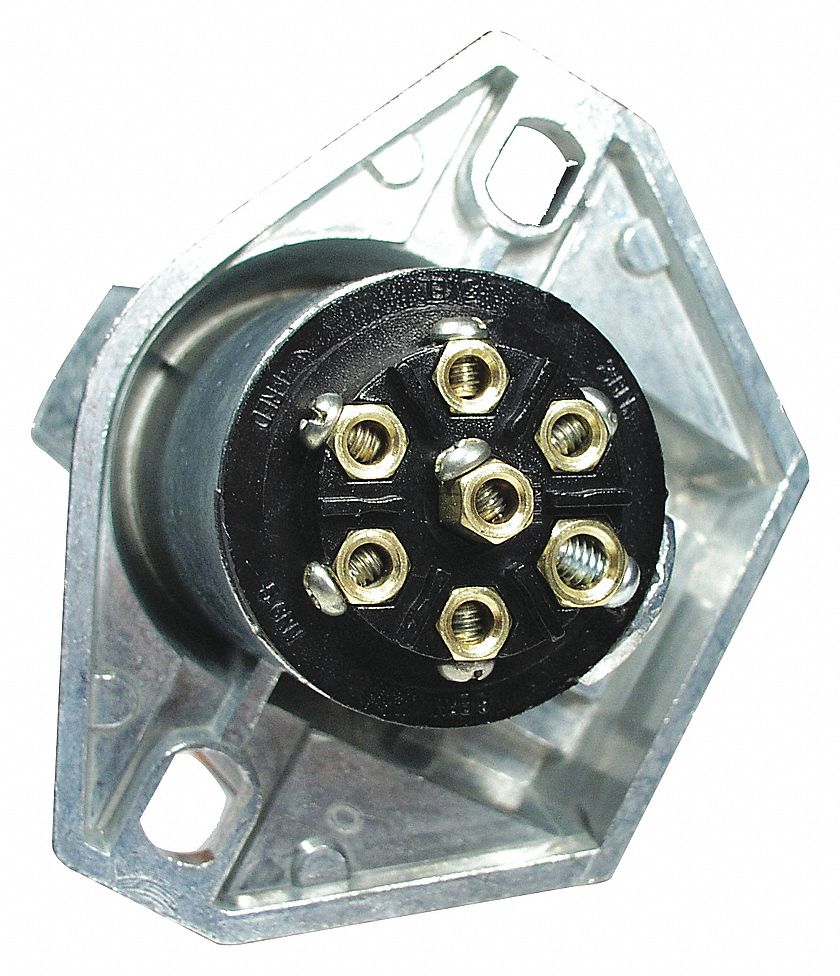 7POLE 40A SOCKET-CAR END