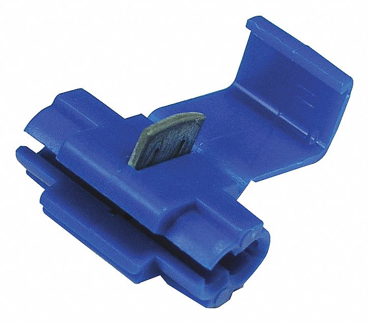 CONNECTEUR DE PRISE,18-14 AWG,BLEU,PQ 15