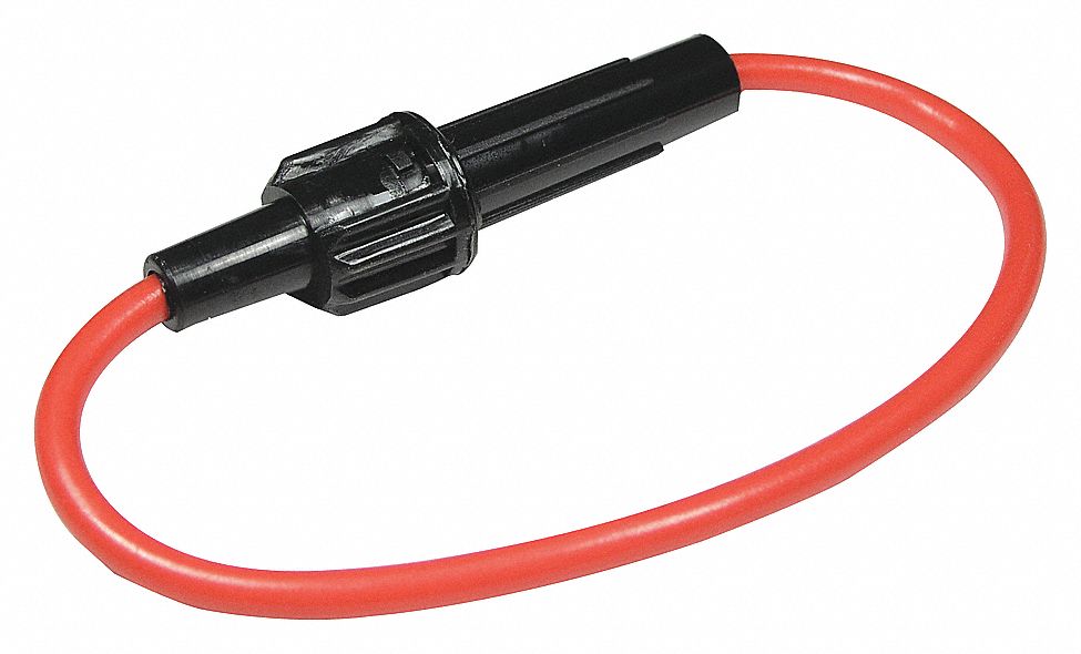 FUSE HOLDER,NYLON,8 IN L