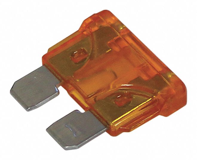 BLADE FUSE, 32 V DC, 5 AMPS, PLASTIC, BROWN, 5 PK