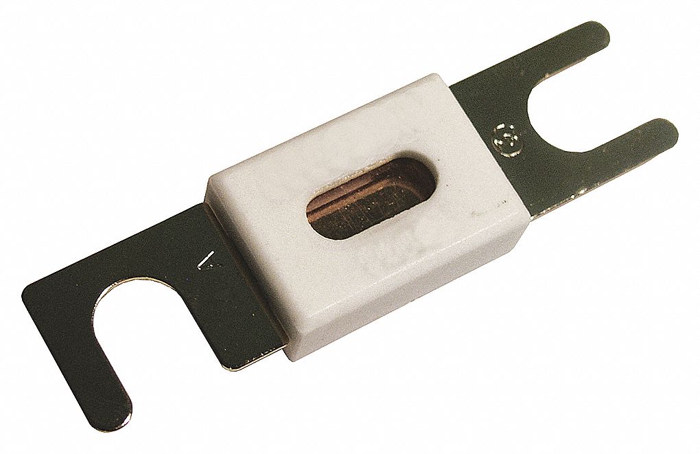 FUSE, 32 V DC, 100 AMPS, BAKELITE, 3¼ IN L X 7/8 IN W X 3/8 IN D