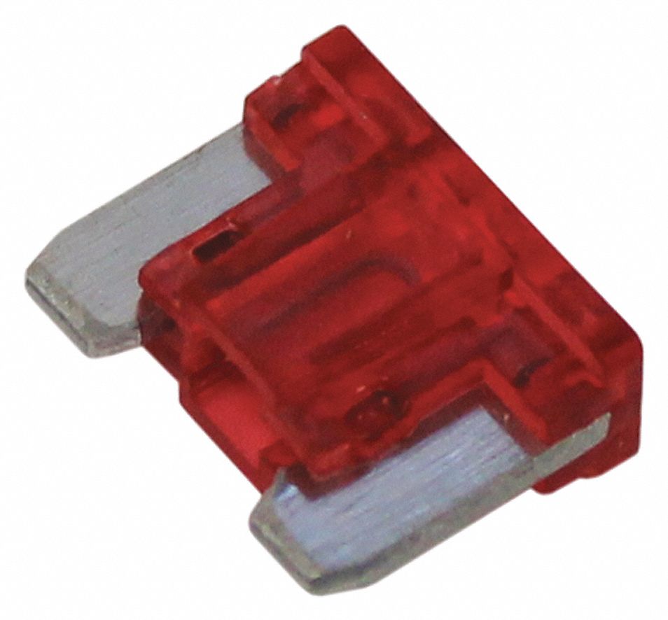 FUSE, MINI, LOW-PROFILE/FEMALE BOX TERMINALS ELEMENT/10 AMP, PK5