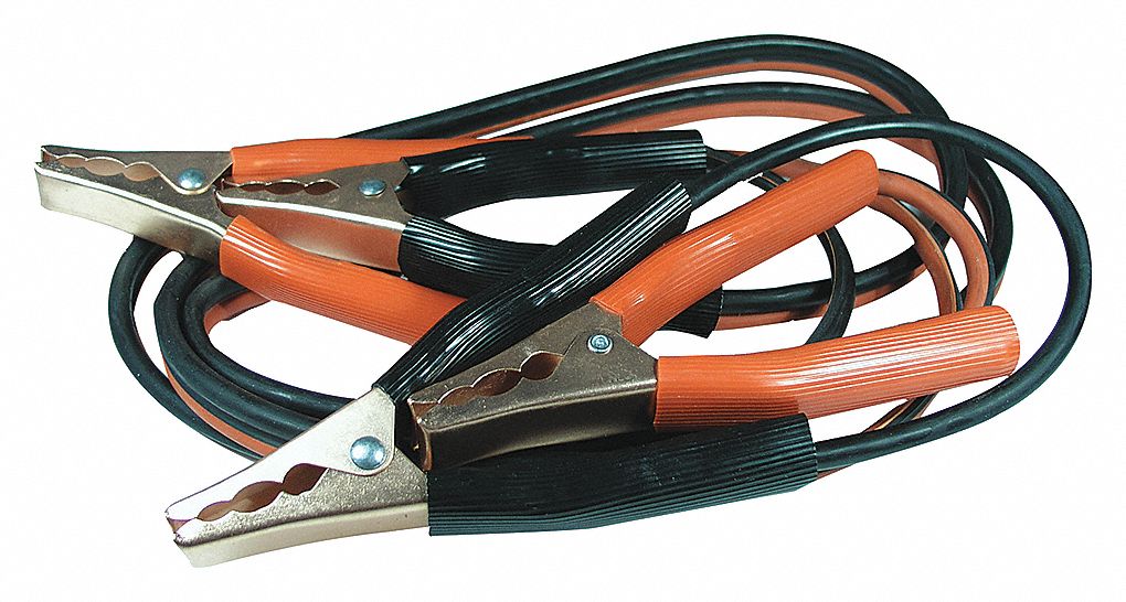 BOOSTER CABLE,8FT CABLE L,150 A,10 AWG