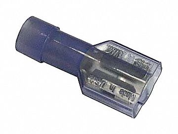 DBLE BUMP FEMALE Q/CONNECTOR, 16-14AWG 0.250 IN, 4.409 IN LENGTH, PK100