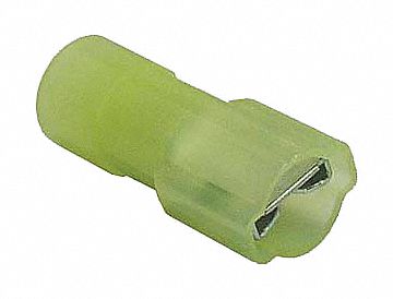 DBLE BUMP FEMALE Q/DISCONNECT,1 2-10 AWG, 300V, 0.250 IN, COPPER ALLOY, PK 50