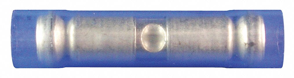 CONNECTEUR BOUT BOUT, ISOLANT, 600V, 75C, CAL 16-14, BL, CUIVRE/ÉLECTRO-ETAIN/NYLON/LAITON, PQ100