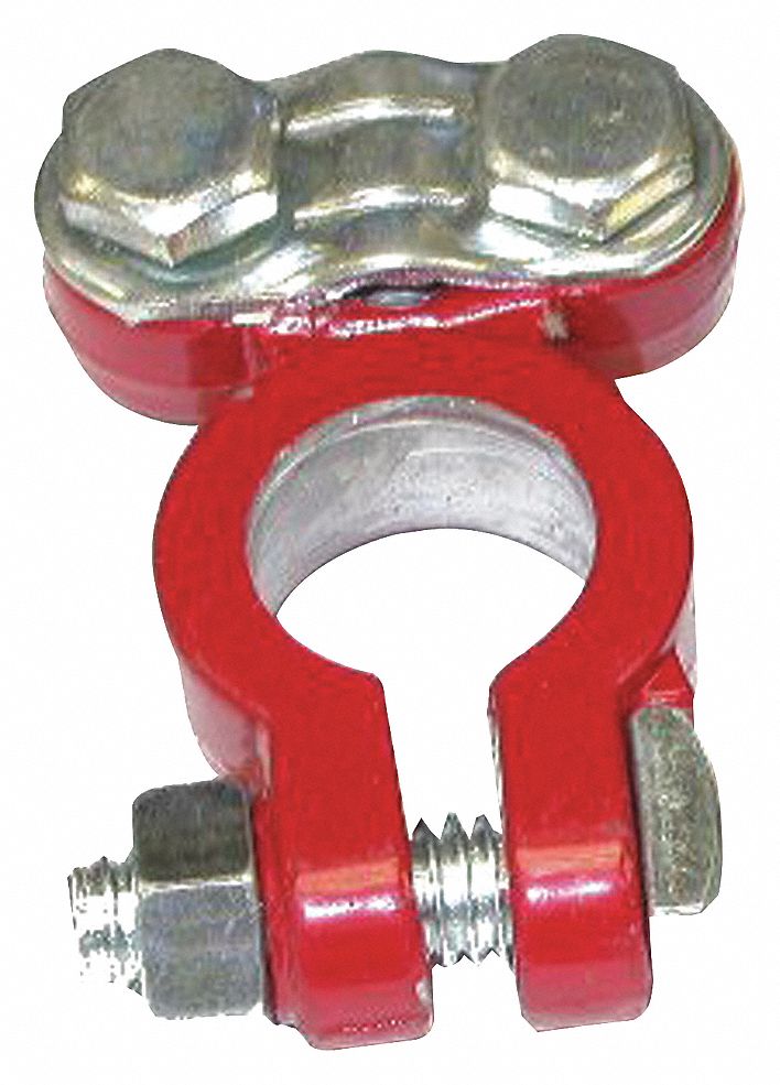 EPOXY BATTERY TERMINAL, 6 TO 2/0 GAUGE, POSITIVE POLARITY