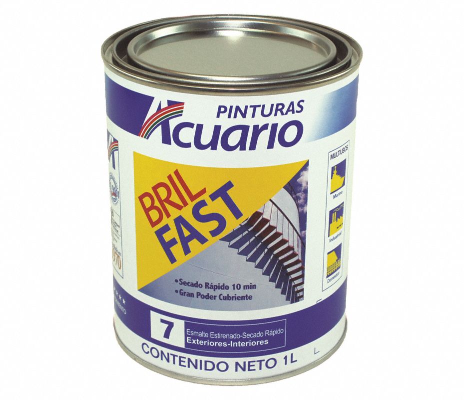 PINTURAS ACUARIO Esmalte,1L,Transparente,Brillante - Pinturas de