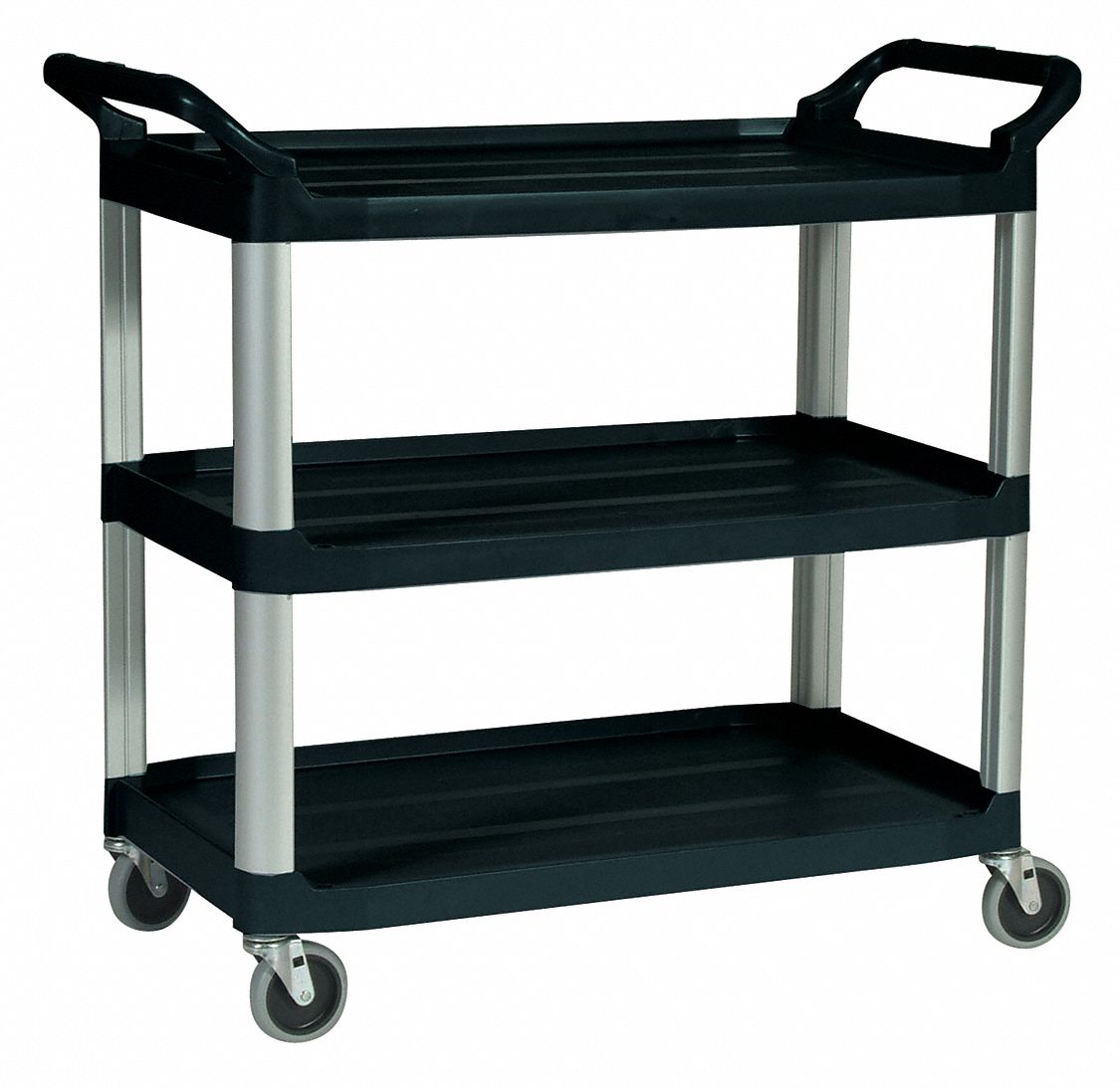 RUBBERMAID COMMERCIAL PRODUCTS Carrito De Servicio , 300 Lb. , 4 ...