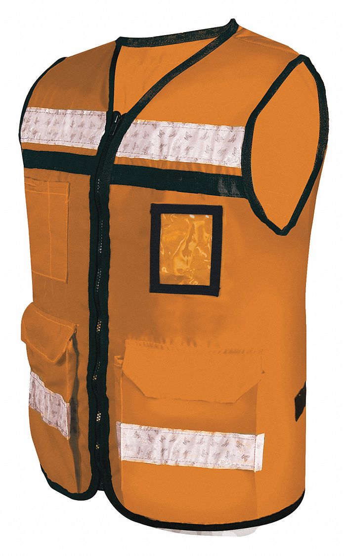 JYRSA Chaleco de Seguridad Talla G Unisex Clase ANSI 28W223