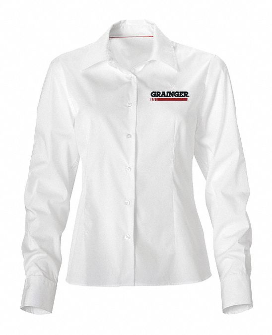 NO BRAND NAME ASSIGNED Camisa Vestir Dama Blanca Talla S Camisas