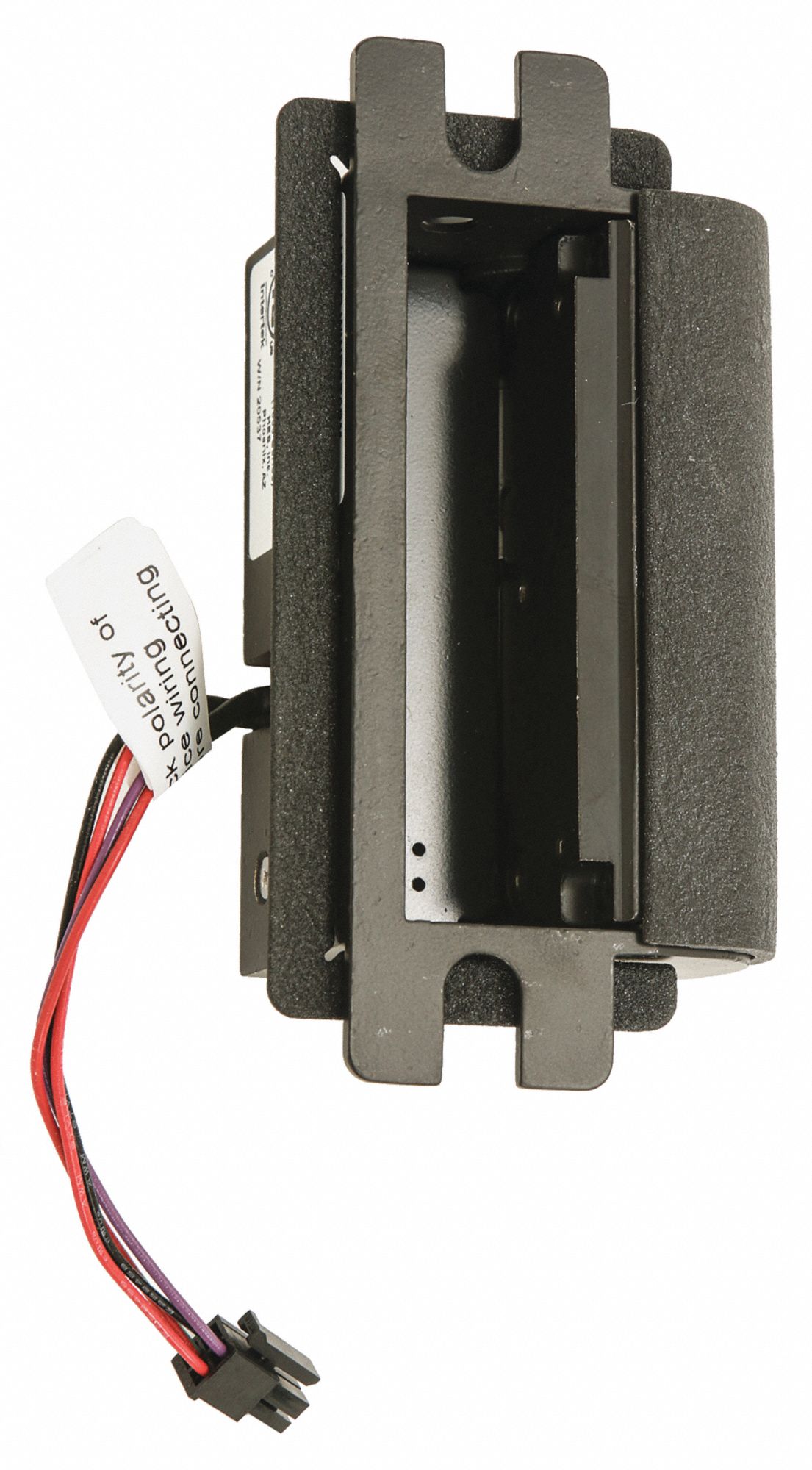 Electric Door Strike: 2 1/16 in Wd, 4 7/8 in Ht, Cylindrical/Mortise, Stainless Steel