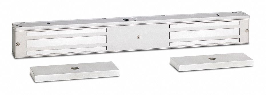 Electromagnetic Lock: 22 in Lg, 1 9/16 in Wd, 2 3/4 in Ht