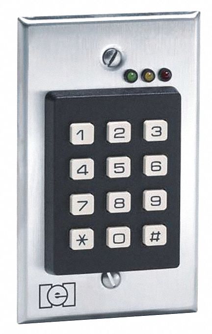 LINEAR Access Keypad, Indoor Flush Mounted Keypad, 4 1/2 in Height, 2 3