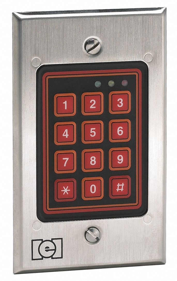 28XP09 - Access Keypad Weatherized 2-3/4inW White