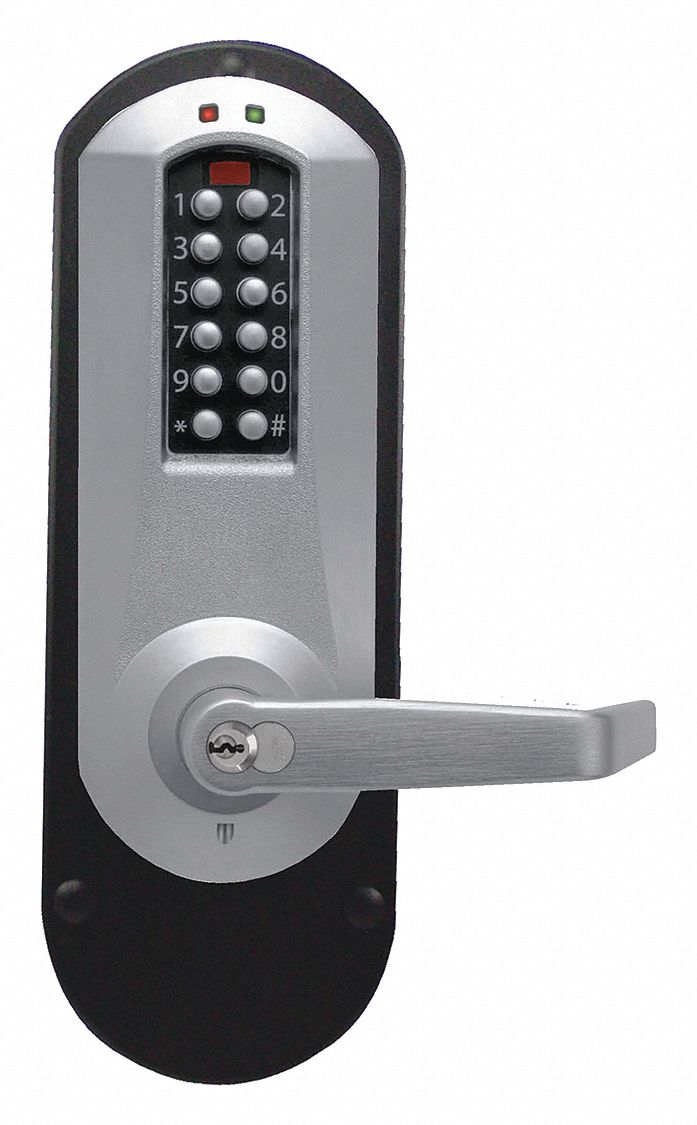 SIMPLEX Push Button Exit Trim, Lever, Entry 28XR535010BWL26D41